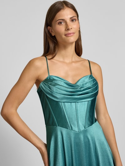 Mascara Abendkleid mit Herz-Ausschnitt Schilf 3