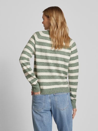 Vero Moda Weicher Langarm Pullover mit Rundhalsausschnitt Modell 'DOFFY' Schilf 5