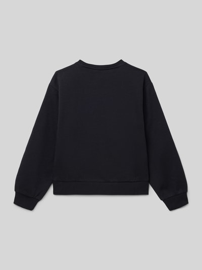 CHAMPION Bluza z wyhaftowanym logo Czarny 3