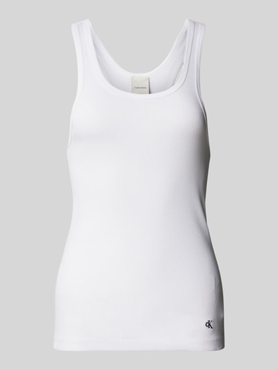 Calvin Klein Underwear Tanktop mit Logo-Stitching im 3er-Pack Weiss 1