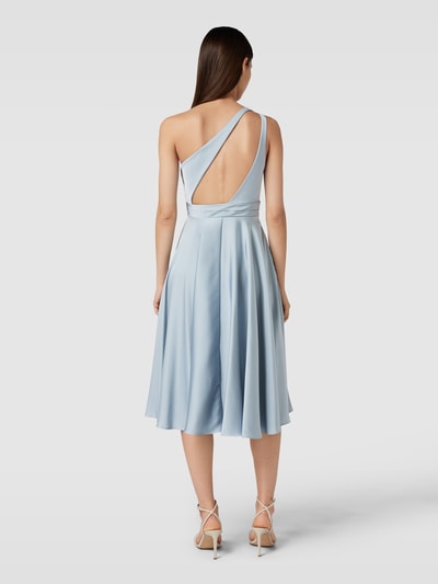 Laona Knielanges Cocktailkleid mit One-Shoulder-Träger Hellblau 5