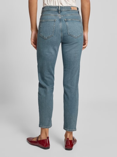 Only High Waist Jeans aus Baumwoll-Mix Modell 'EMILY' Hellblau 5