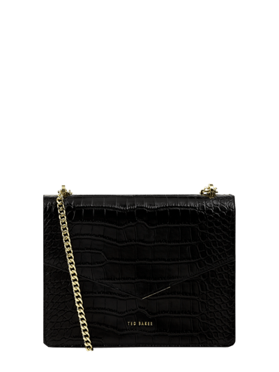 Ted Baker Handtasche in Kroko-Optik Modell 'Jaydaa' Black 2