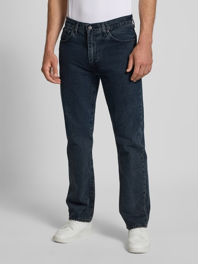 Levi's® Relaxed straight fit jeans met steekzakken, model '555®' Jeansblauw - 4