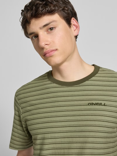 ONeill T-Shirt mit Label-Stitching Oliv 3
