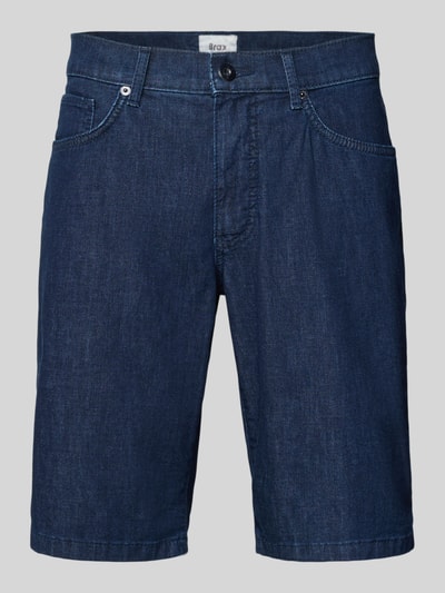 Brax Bermudy o kroju regular fit z 5 kieszeniami model ‘BALI’ Granatowy 2