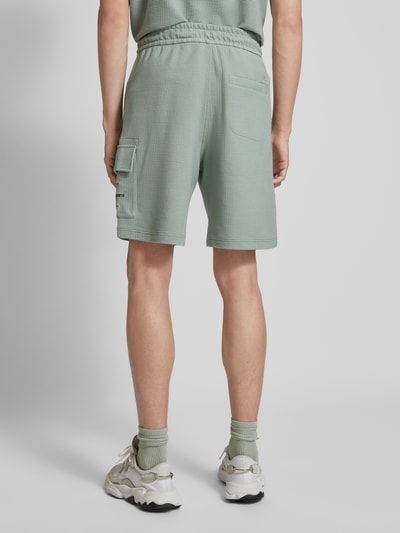 Calvin Klein Jeans Sweatshorts mit Label-Stitching Stein 5