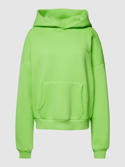 Review Basic oversized hoodie Groen - 2