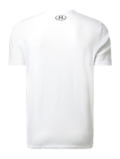 Under Armour Loose Fit T-Shirt mit Logo-Print  Weiss 3