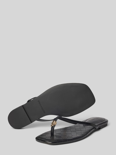 Steve Madden Sandale aus echtem Leder Modell 'Maliyah' Black 4