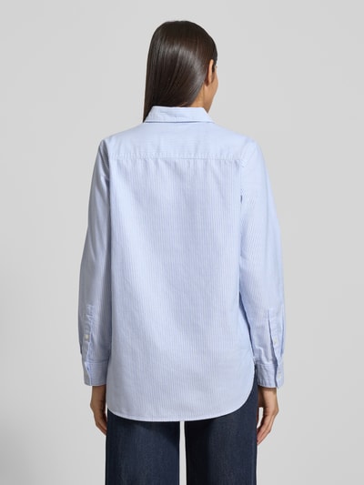 Tommy Hilfiger Regular Fit Hemdbluse aus reiner Baumwolle Modell 'OXFORD' Marine 5