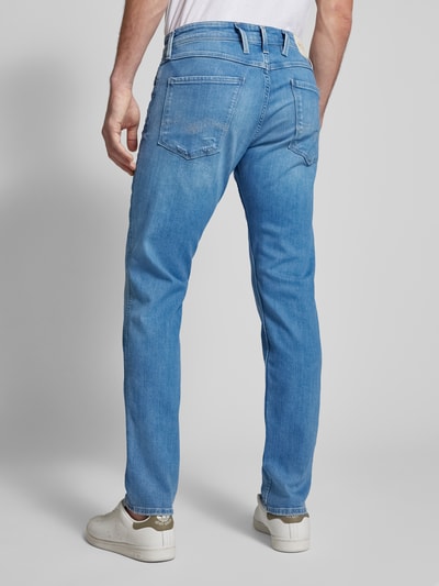 Replay Jeans in used-look Jeansblauw - 5