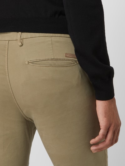 Baldessarini Slim Fit Chino mit Stretch-Anteil Modell 'Jorck' Oliv 3