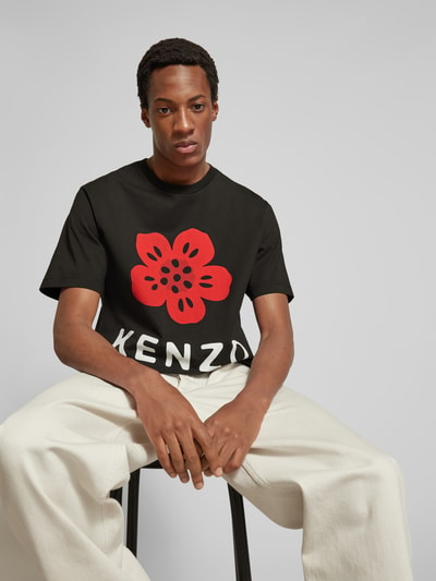 Kenzo T-Shirt aus reiner Baumwolle Black 3