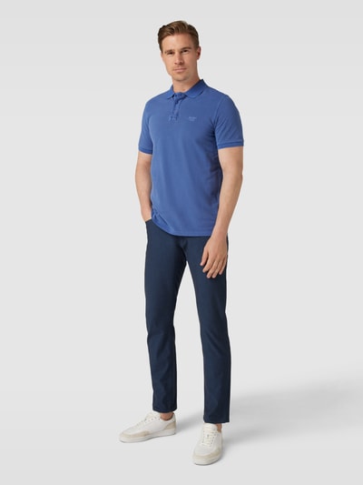 JOOP! Jeans Koszulka polo z wyhaftowanym logo model ‘Ambrosio’ Szaroniebieski 1