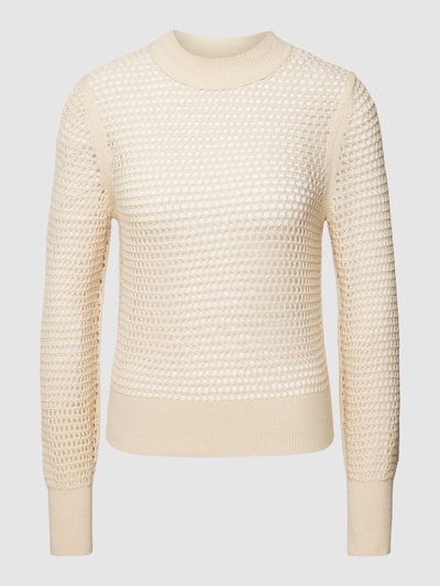 Marc O'Polo Strickpullover mit Stehkragen Sand 2
