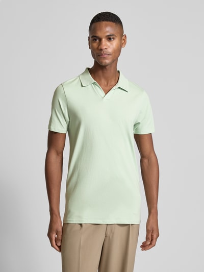 Lindbergh Poloshirt aus Baumwoll-Mix Mint 4