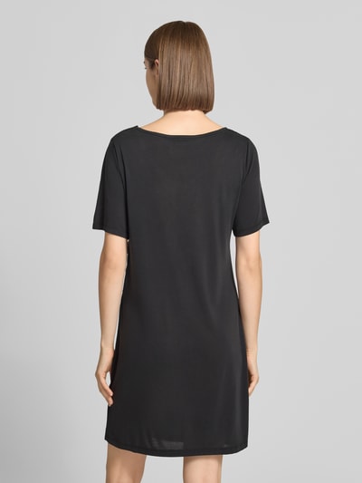 PIECES regular fit vrijetijdsjurk van viscosemix model 'ANORA' Black - 5