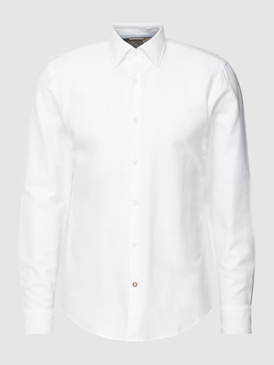 BOSS Casual Fit Business-Hemd mit Kentkragen Modell 'kent' Weiss 2
