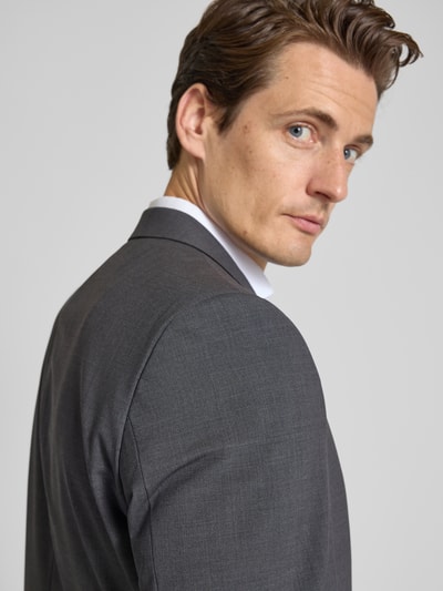 BOSS Marynarka do garnituru o kroju regular fit z mieszanki żywej wełny model ‘H-Jasper-MM-C-NF’ Antracytowy 3