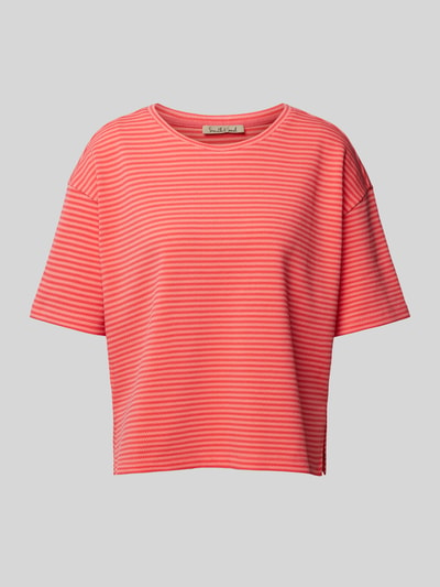 Smith and Soul T-Shirt mit Streifenmuster Pink 2
