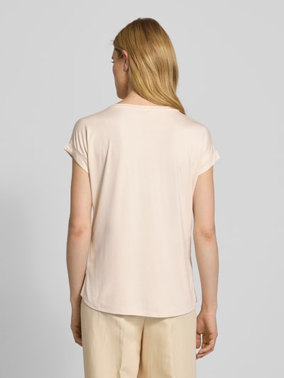 Christian Berg Woman Regular Fit T-Shirt mit floralem Motiv-Print Ecru 5