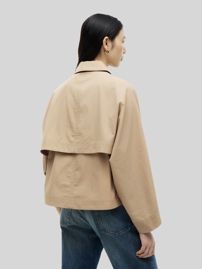 Tommy Hilfiger Oversized Hemdjacke aus Baumwoll-Mix Camel 5
