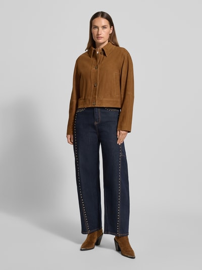 miss goodlife Barrel Fit Jeans mit Nieten Modell 'Studs' Jeansblau 1