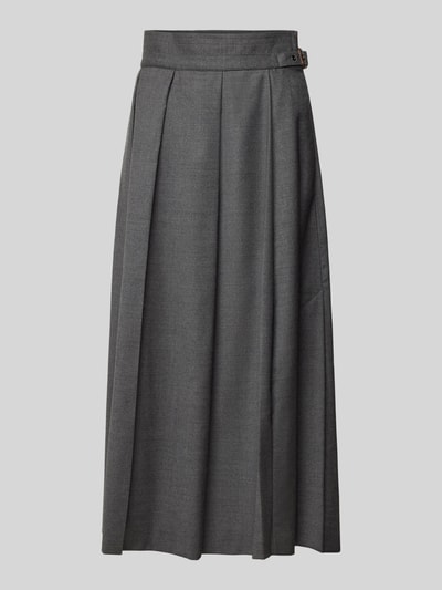 Weekend Max Mara Midirok met bandplooien Middengrijs - 2