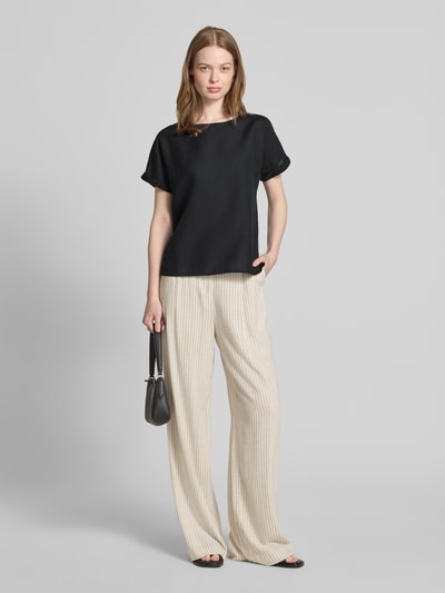 Christian Berg Woman Blusenshirt mit Rundhalsausschnitt Black 1