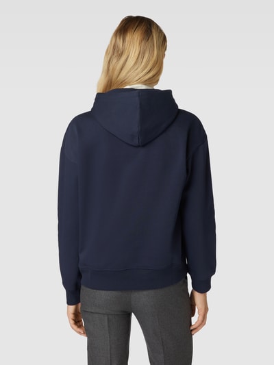 Gant Hoodie mit Label-Stitching Marine 5