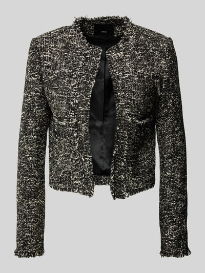 Mango Blazer mit Fransen Modell 'SALT' Black 1