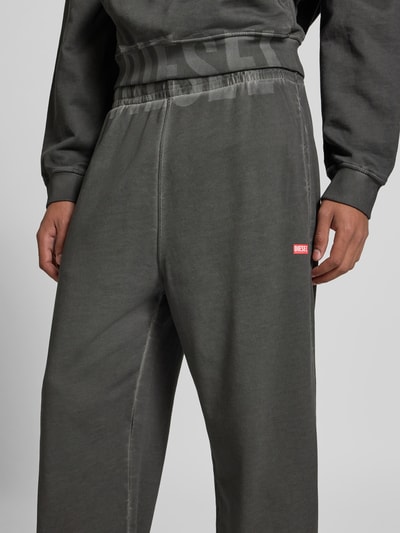 Diesel Sweathose mit elastischem Bund Anthrazit 3