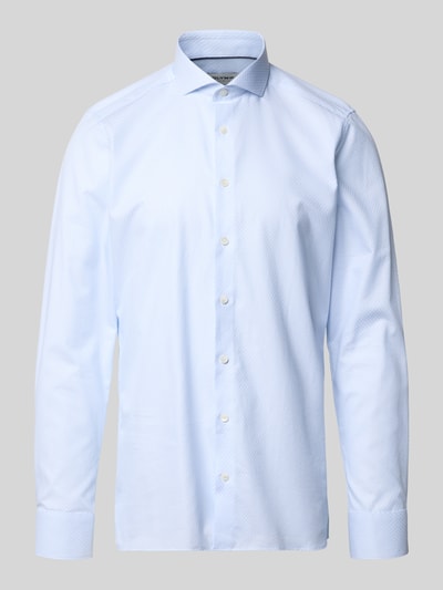 OLYMP Level Five Slim fit zakelijk overhemd met haaikraag Bleu - 2