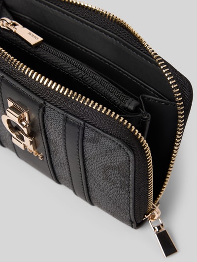 Guess Portfel z aplikacją z logo model ‘ERENIA’ Antracytowy 3