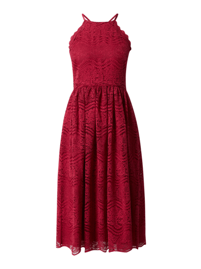 Jake*s Cocktail Cocktailkleid aus Spitze  Fuchsia Melange 2