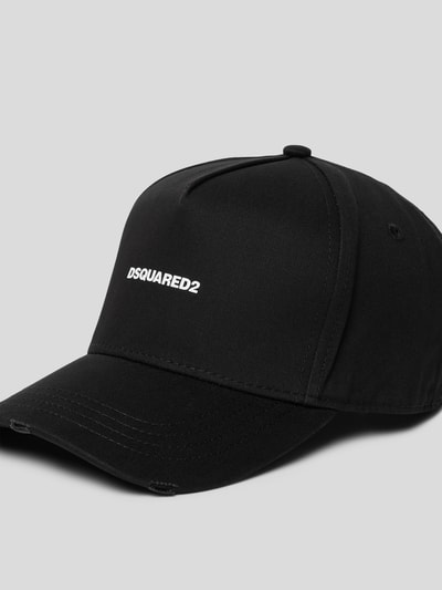 Dsquared2 Cap mit Label-Print Schwarz 3