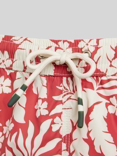 Hartford Badehose mit elastischem Bund Rot 2