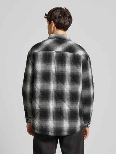 Tommy Jeans Regular Fit Hemdjacke aus reiner Baumwolle Black 5