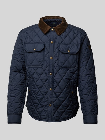 Polo Ralph Lauren Steppjacke mit Druckknopfleiste Marine 2