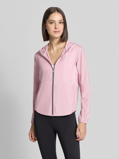 ASICS Jacke mit Logo-Print und Kapuze Rosa 4