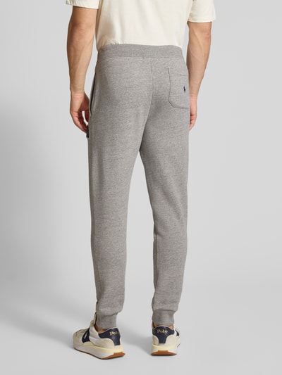 Polo Ralph Lauren Slim fit sweatpants met labelstitching Middengrijs - 5