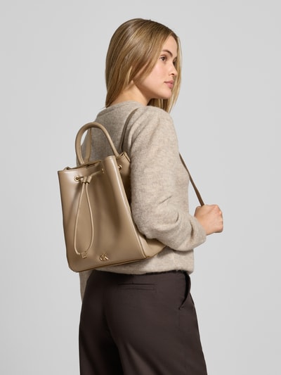 CK Calvin Klein plecak z uchwytem Beżowy 1