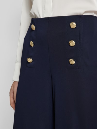 Lauren Ralph Lauren Stoffen broek met steekzakken, model 'CORYDON' Marineblauw - 3