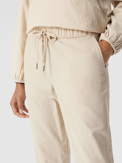 Christian Berg Woman Cordhose mit Eingrifftaschen Sand 3