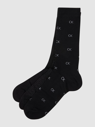 CK Calvin Klein Socken im 3er-Pack Black 1