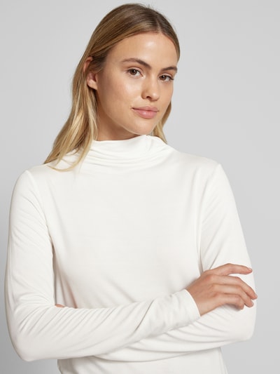 monari Longsleeve mit Stehkragen Offwhite 3