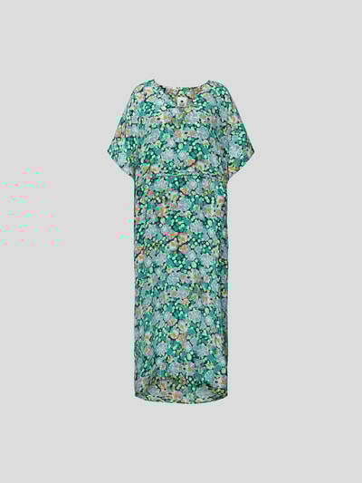 an an londree Midikleid mit Allover-Muster Grün 2