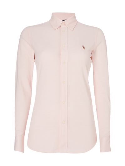 Polo Ralph Lauren Hemdbluse mit Button-Down-Kragen Rose 1