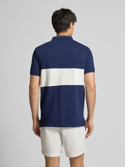 Polo Ralph Lauren Poloshirt mit Label-Stitching Marine 5